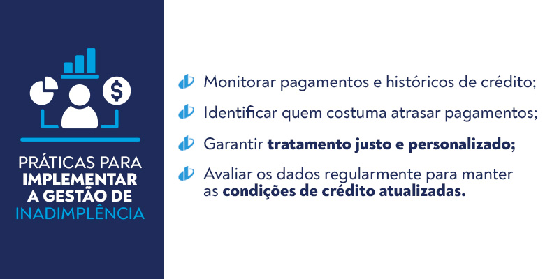 Banner práticas para implementar a gestão de inadimplência